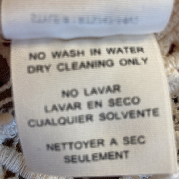 Altar'd State Womens Lace Top and Sleeve Boho Dress Brown Polka Dot Tulle Size S - Picture 10 of 12